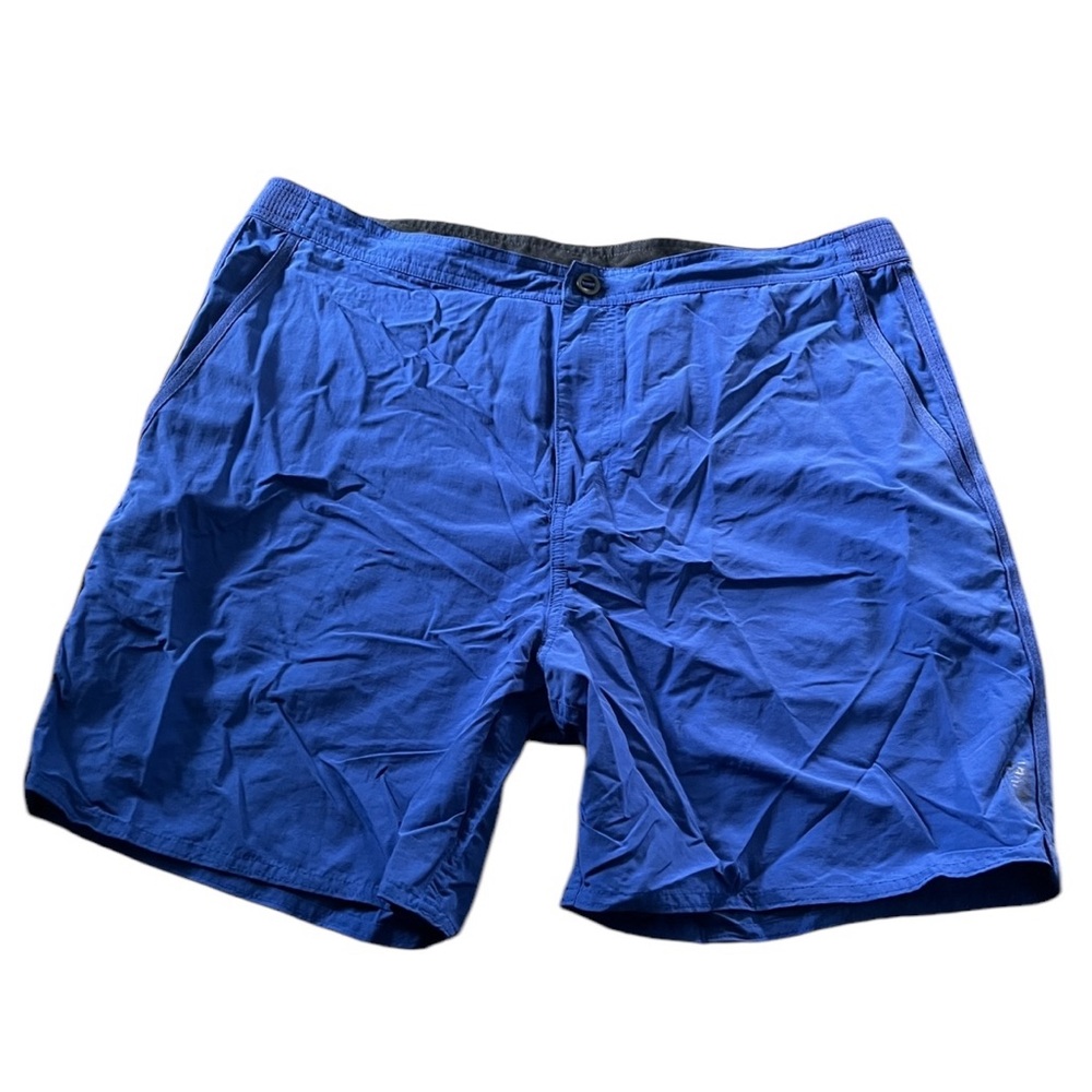 Tavik Mens Royal Blue Board Shorts Swim Trunks Size 36
